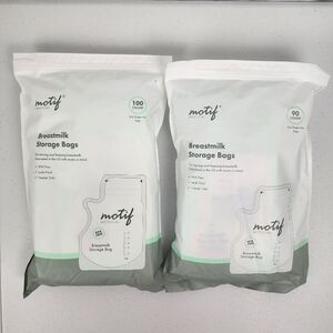 Motif Breastmilk Storage Bags 190 Bags Total